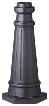 Generation Lighting, POSTBASE-ANBZ, Post Mount Base, Antique Bronze