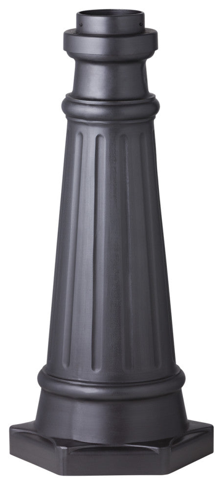 Generation Lighting, POSTBASE-ANBZ, Post Mount Base, Antique Bronze
