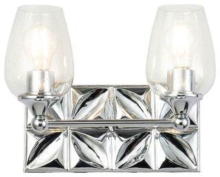 Epsilon 2 Light Bath Vanity Light, Polished Chrome