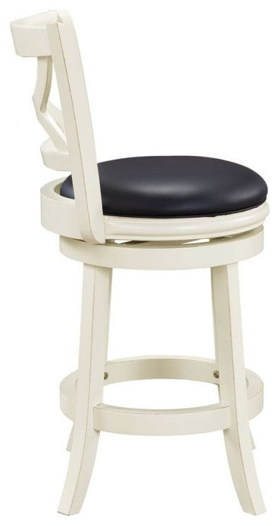 Florence Swivel Counter Stool, Buttermilk