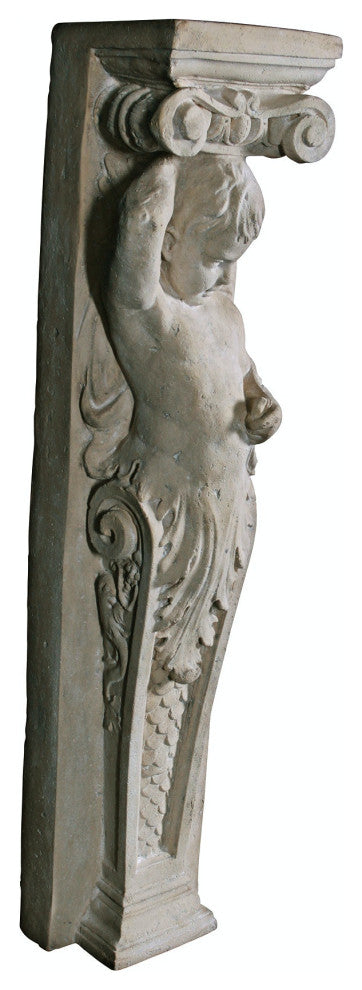 Left Fontainebleau Cherub Pilaster