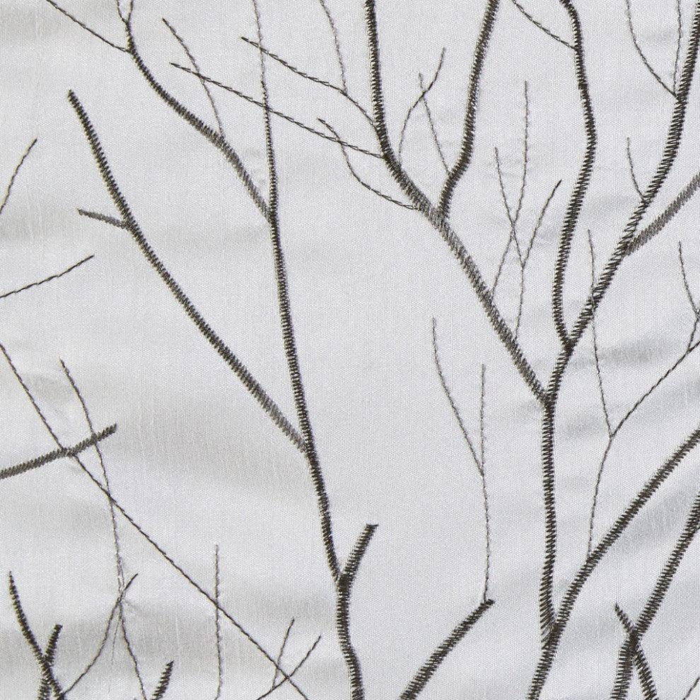 Madison Park Andora Embroidered Faux Silk Window Panel