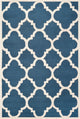 Safavieh Cambridge CAM140G 6' Square Navy Rug