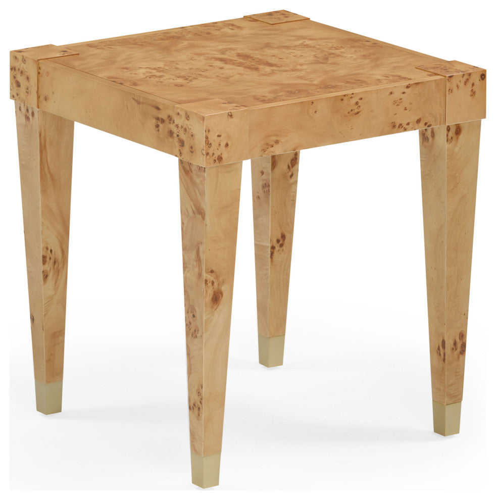 Brandyss Burl End Table, Honey Burl