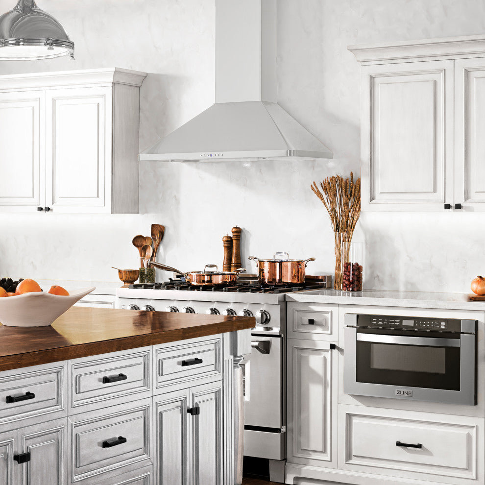 ZLINE 30 in. Wall Range Hood, Stainless Steel, KF1-30