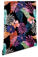 Deny Designs Schatzi Brown Island Goddess Retro Wallpaper, Black, 2'x10'