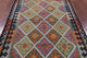 Flat Weave Kilim Reversible Wool On Wool Rug 4' 1" X 6' 0" Q9492