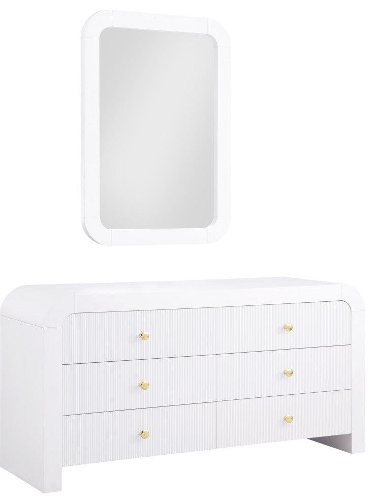 Artisto Dresser, White