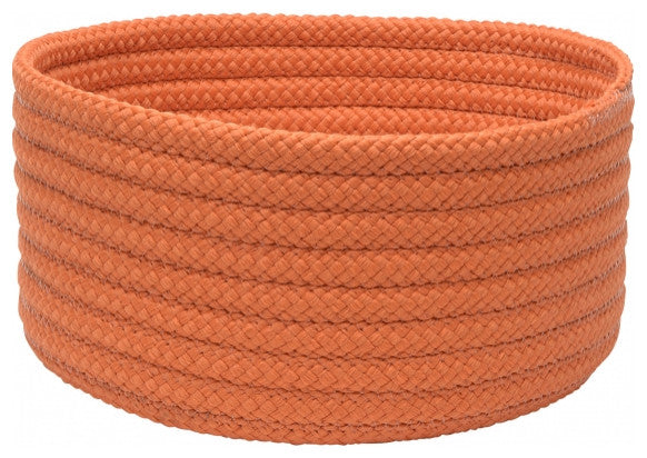 Colonial Mills Basket Simply Home Solid Rust Round