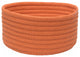 Colonial Mills Basket Simply Home Solid Rust Round