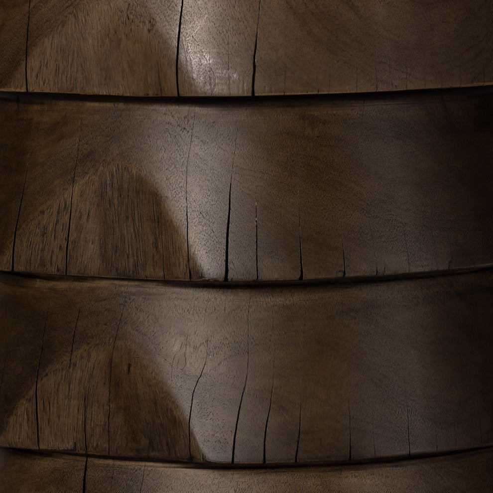 Nori End Table-Ochre