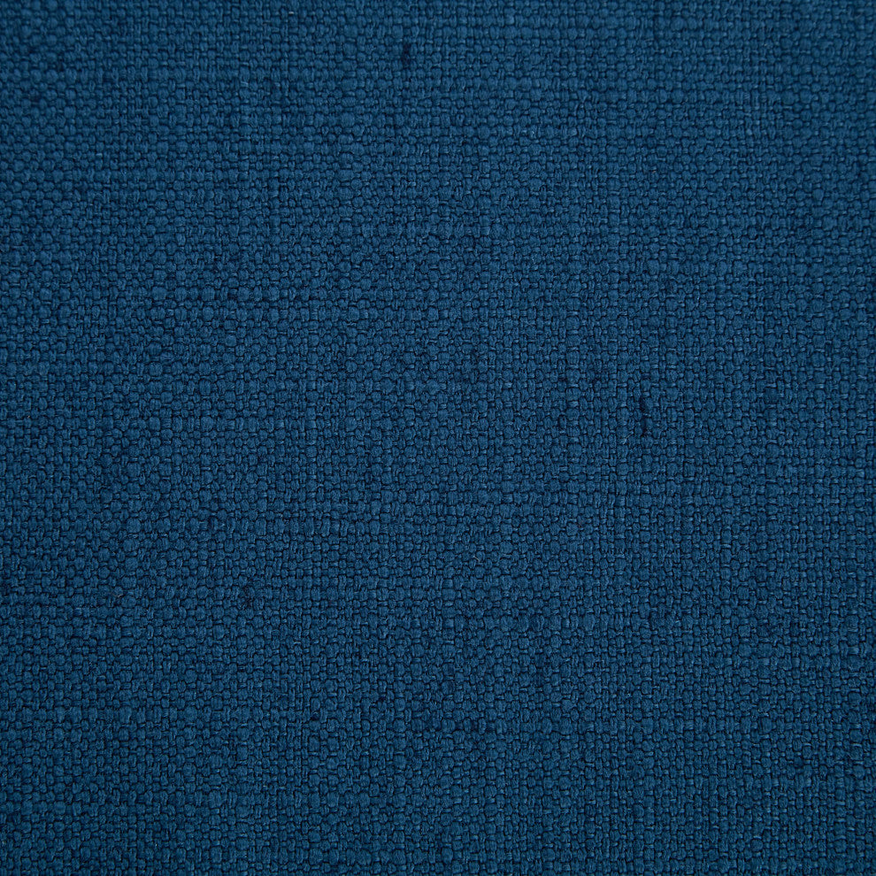 Felix Linen Upholstered Bed, Navy, Twin