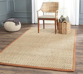 Safavieh Natural Fiber nf114b Rug, Natural/Brown, 2'6"x10'0" Runner