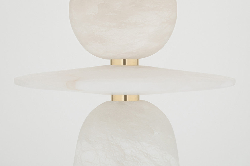 Montgomery 1-Light Table Lamp, Aged Brass