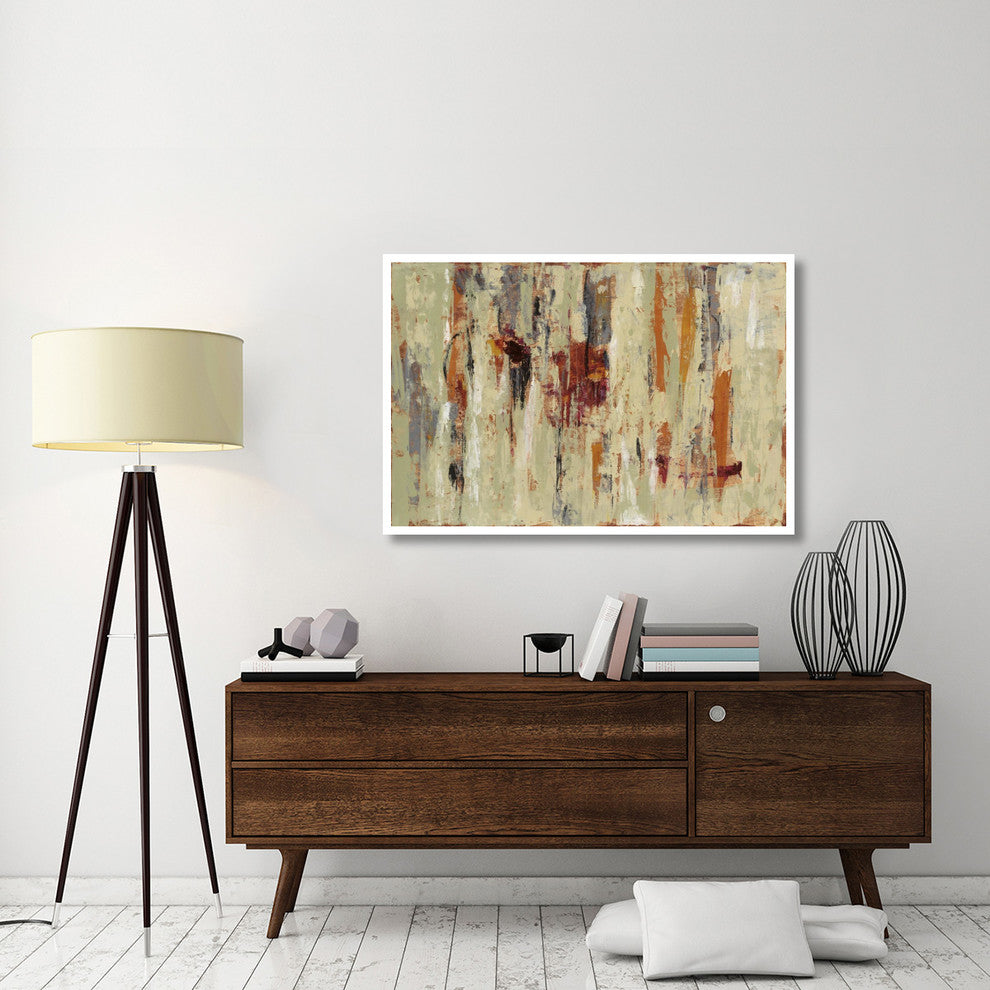 "Graffiti Wall I Spice" Digital Paper Print by Silvia Vassileva, 50"x34"