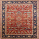 Ahgly Company Indoor Square Mid-Century Modern Area Rugs, 4' Square