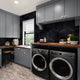 Gaudi Grand Hex Black Porcelain Floor and Wall Tile