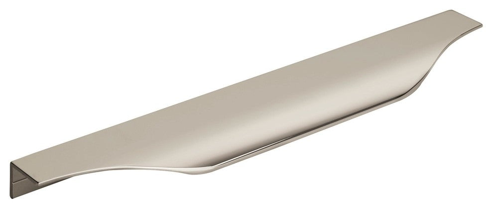 Aloft 8-9/16" CTC Cabinet Edge Pull, Polished Nickel
