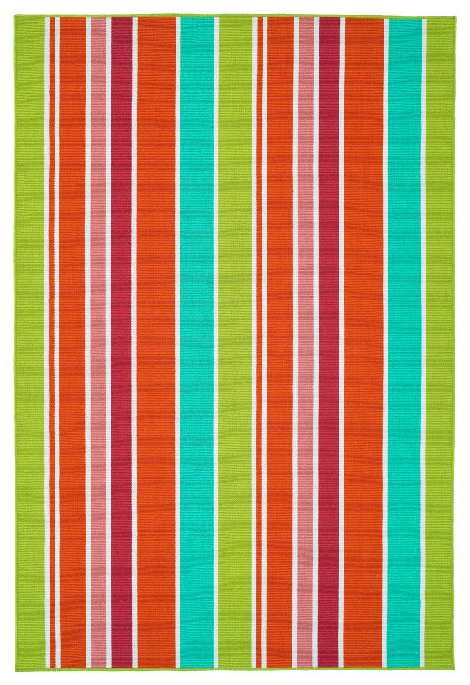 Voavah Multi 4' x 6' Rectangle Area Rug