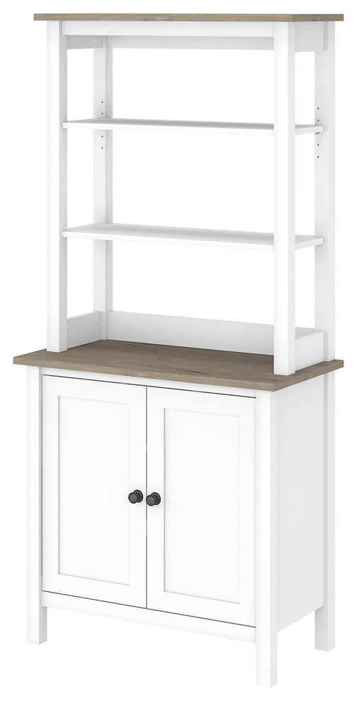 Mayfield 5 Shelf Bookcase With Doors