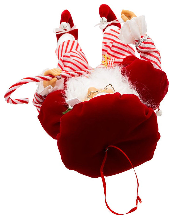 Kurt Adler 17" Kringle Klaus Peppermint Chef Santa