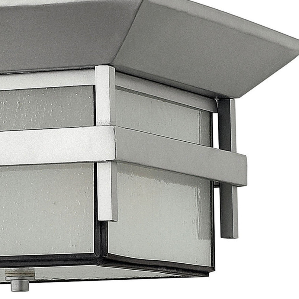 Hinkley Lighting 2573 2 Light Outdoor Flush Mount Ceiling Fixture - Titanium
