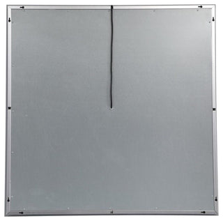 Elegant Decor Helios 36" Square Hardwired LED Bathroom Mirror with Touch Sensor