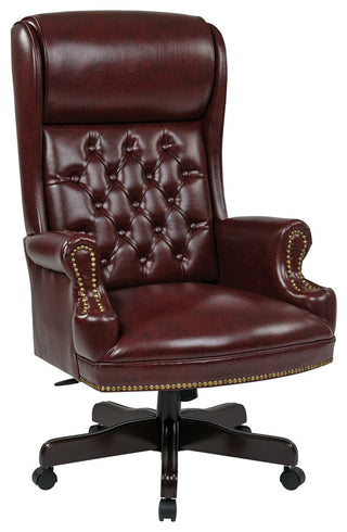 Deluxe High Back Traditional Executive Chair