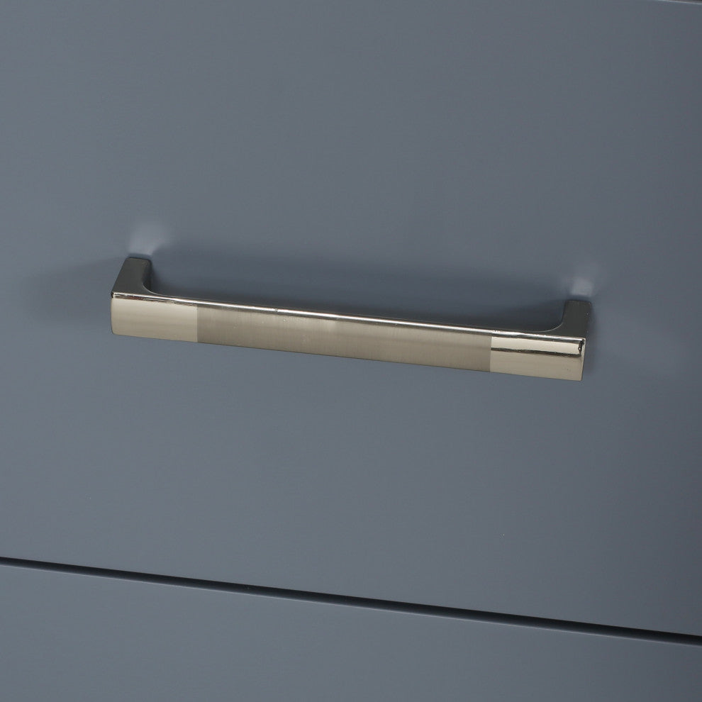 Taylor Contemporary 60" Wood Double Sink Bathroom Vanity With Marble Counter Top