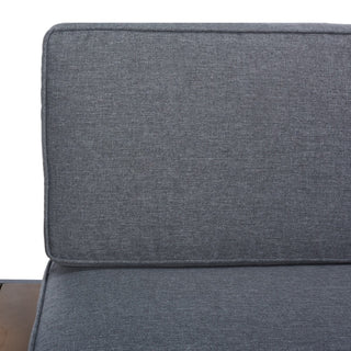 Safavieh Outdoor Guthrie Corner Living Set Natural/Grey