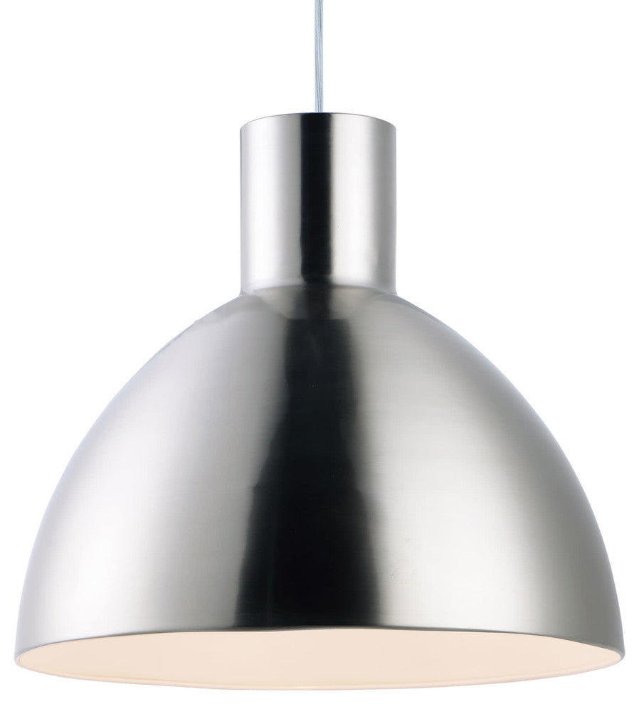 Maxim 11026 Cora 1 Light 20"W Pendant - Satin Nickel