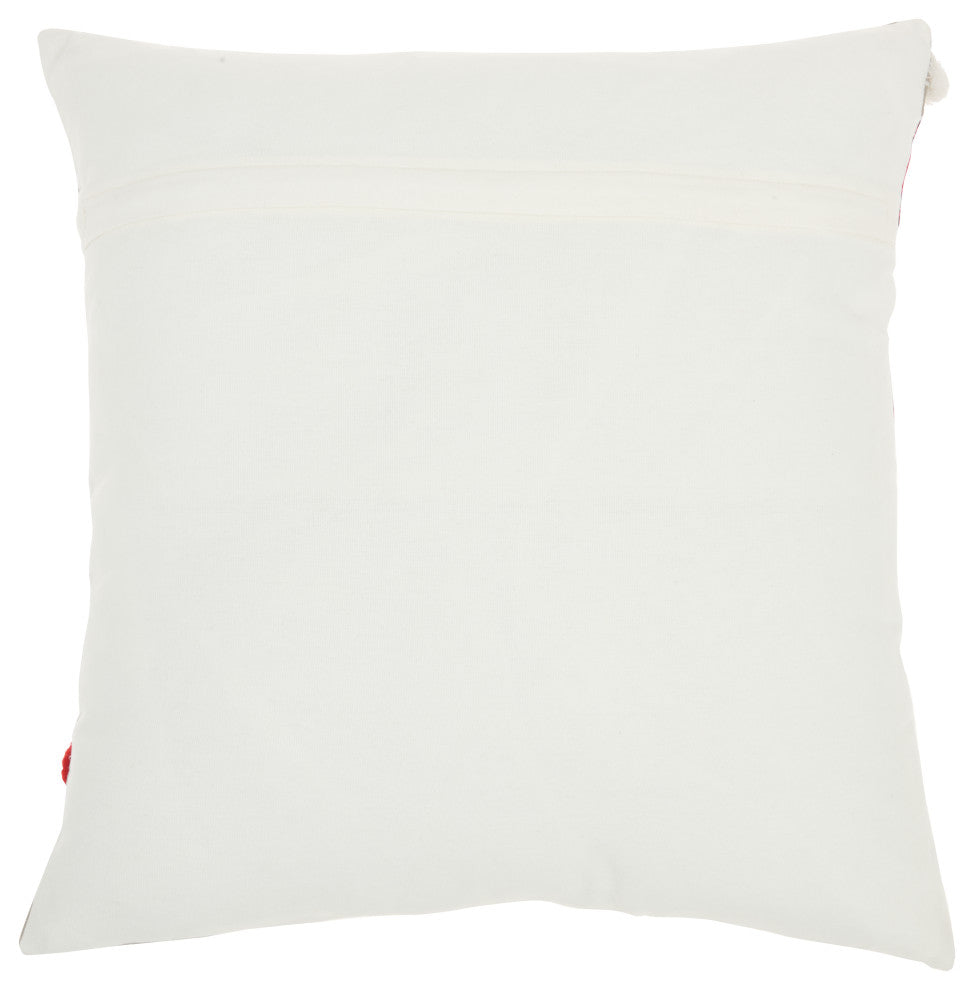 Mina Victory BX013 Throw Pillow, Multicolor, 18"X18"