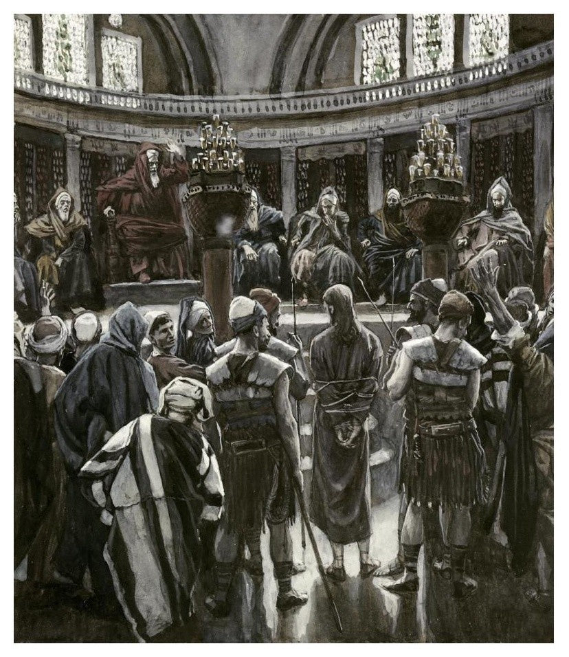 "Judgement On The Morning of Good Friday" Print by James Tissot, 21"x24"