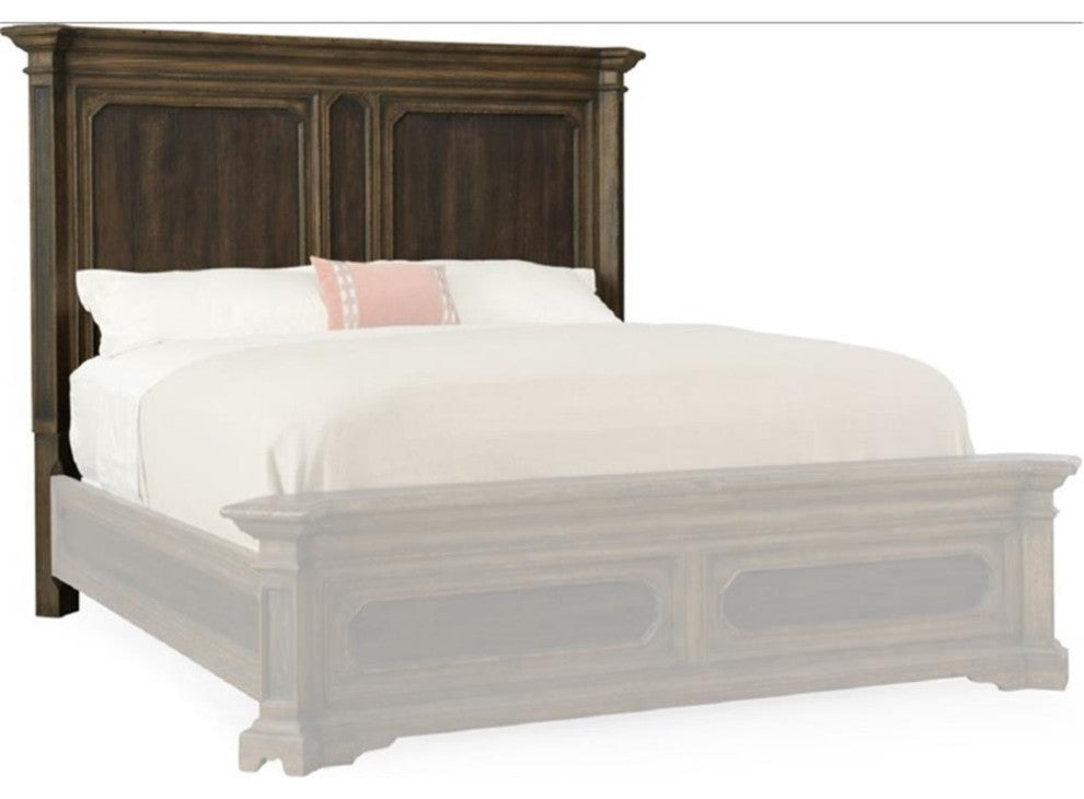 Hooker Furniture Hill Country Woodcreek Mansion Queen Headboard Brown/Black