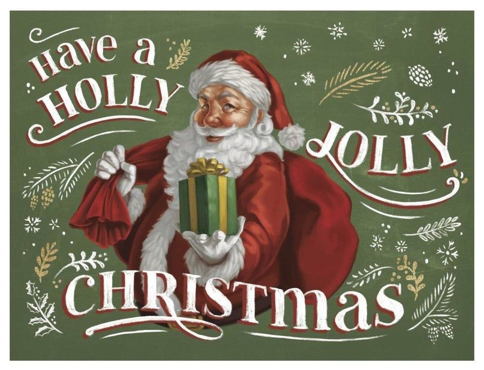 "Santas List I" Digital Paper Print by Janelle Penner, 26"x20"