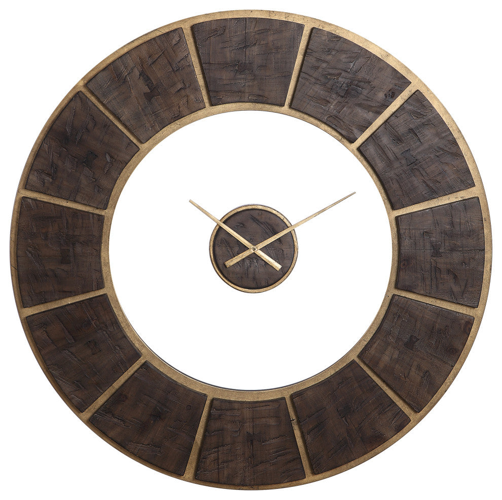 Uttermost Kerensa Wooden Wall Clock