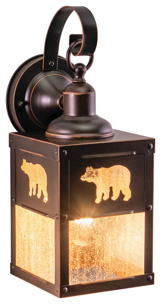 Vaxcel Lighting OW35053 Bozeman 1 Light Outdoor Wall Sconce - 6 - Burnished