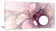 Light Purple Fractal Angel Wings, Abstract Wall Art Canvas, 32x16