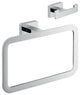 Chrome Bathroom Accessory Set
