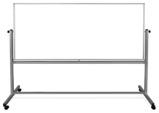 Luxor Reversible Magnetic Mobile 96"x40" Whiteboard/Whiteboard