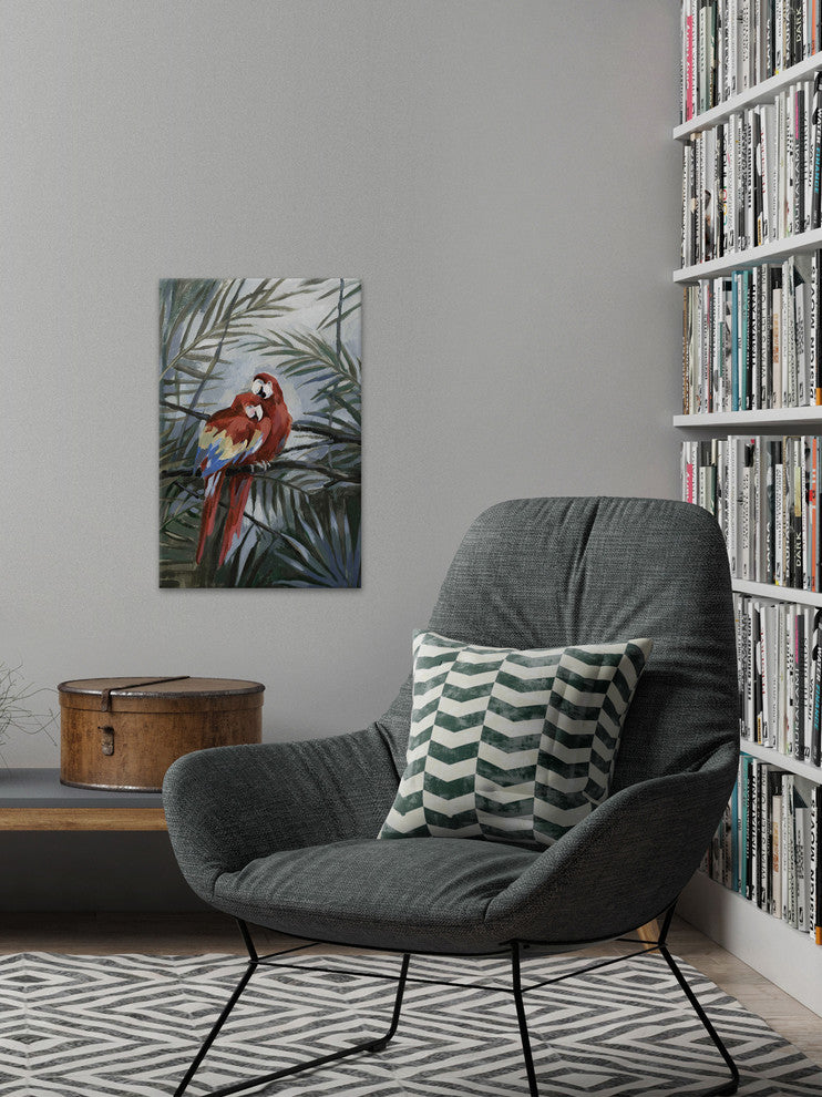"Friends for Life" Painting Print on Wrapped Canvas, 16"x24"