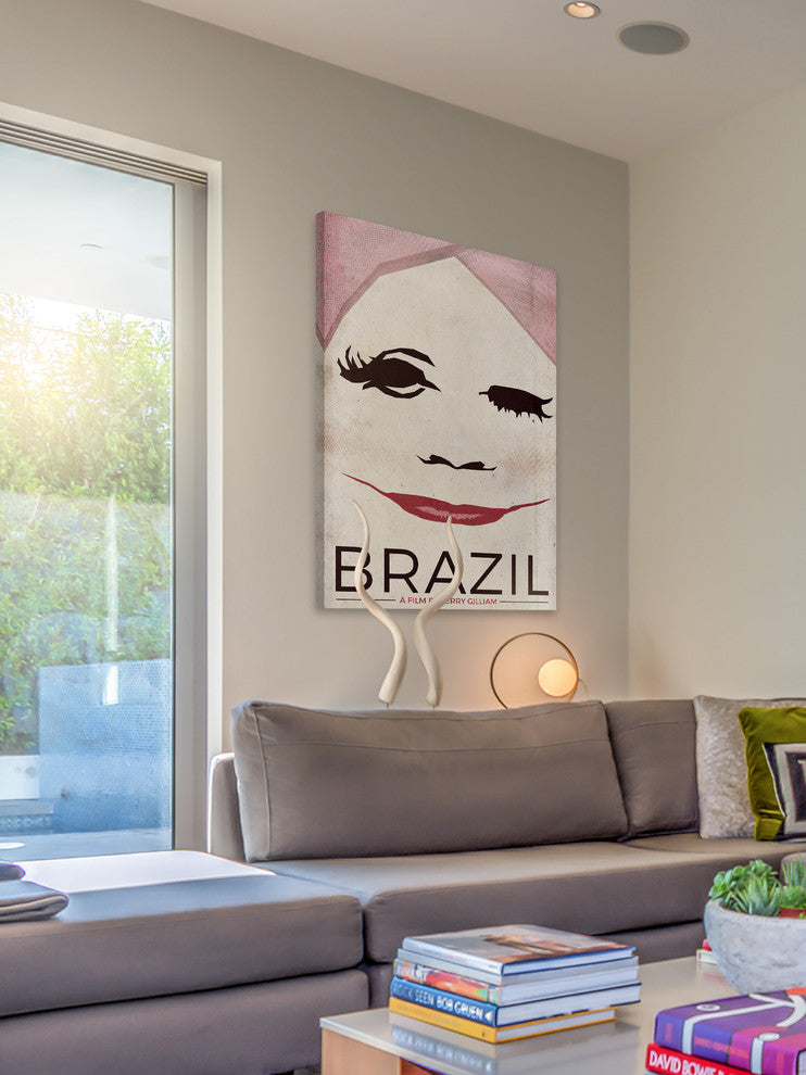 "Brazil" Painting Print on Wrapped Canvas, 40"x60"
