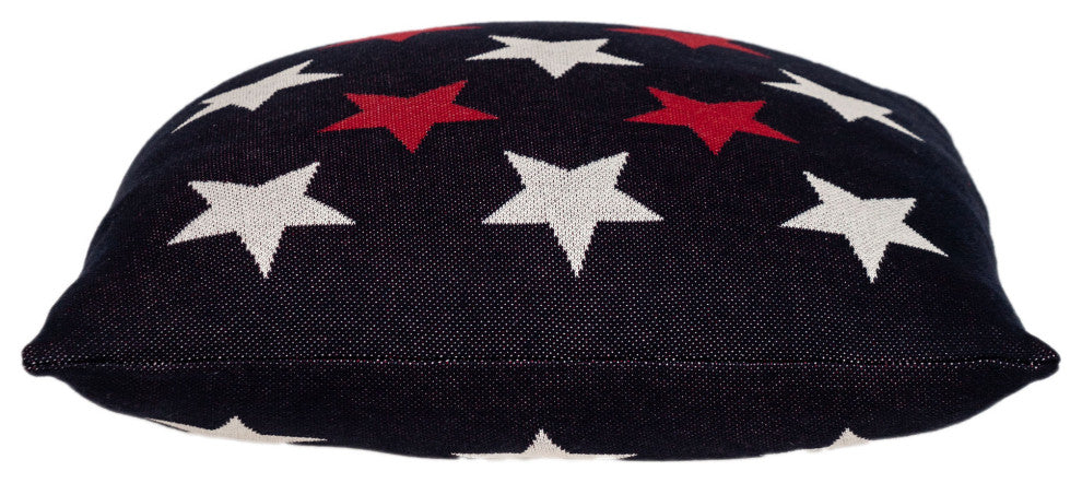 Parkland Collection The Stars Transitional Navy Blue Throw Pillow