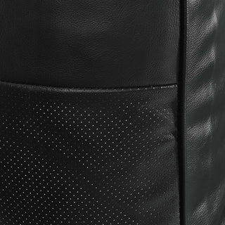 Valour Leather Armchair, Black