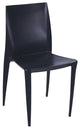 Modern Classics Square Dining Chair, Black