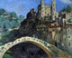 Claude Oscar Monet Dolceacqua, 20"x25" Gallery Wrapped Canvas Print