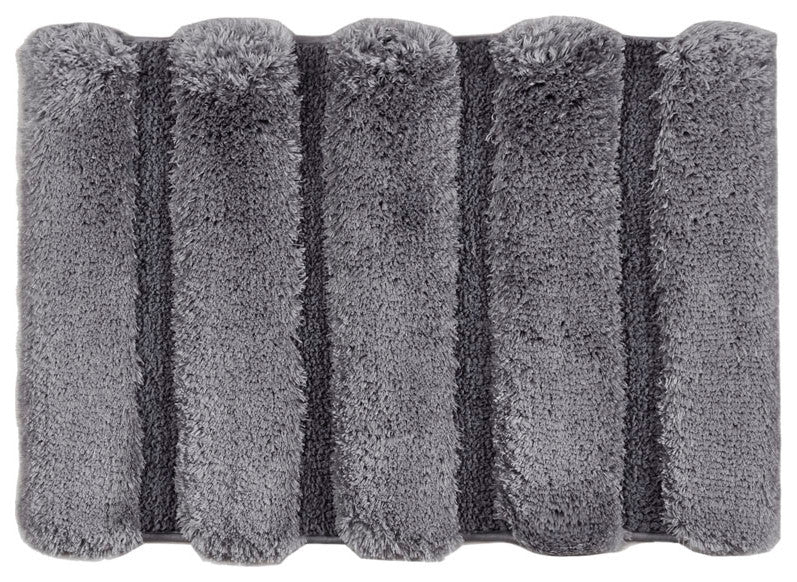 Madison Park Tufted Pearl Channel Rug, Grey