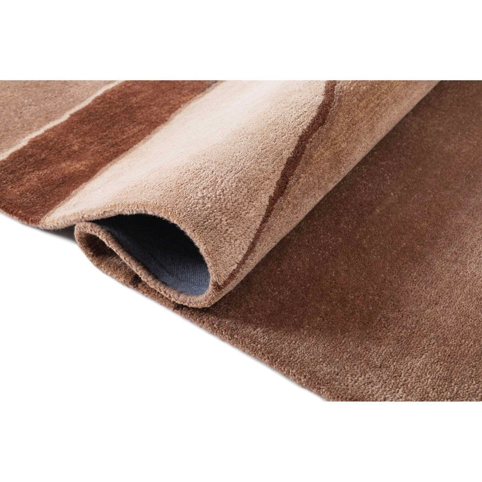 Salina Oliver Area Rug, Brown, 2'6"x8'