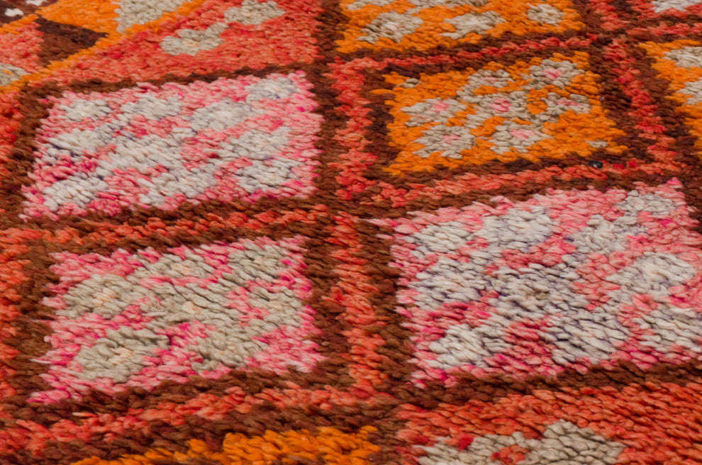 Vintage Turkish Runner Rug 3' 5" x 14' 3", 41 in. x 171 in.