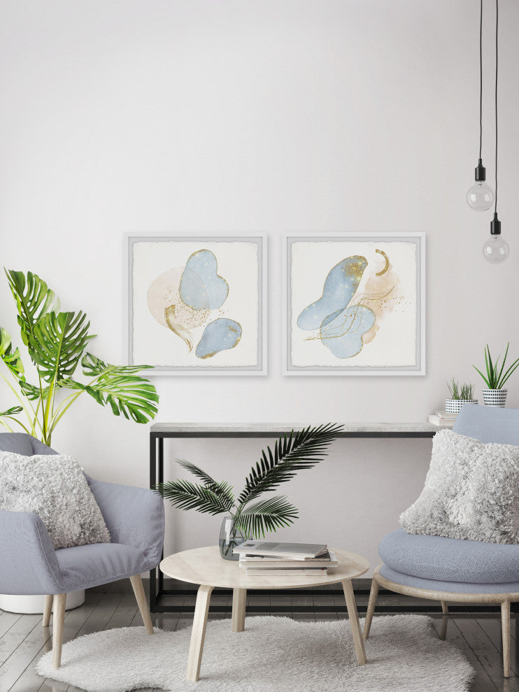 The Healer's Gift Diptych, 2-Piece Set, 18x18 Panels